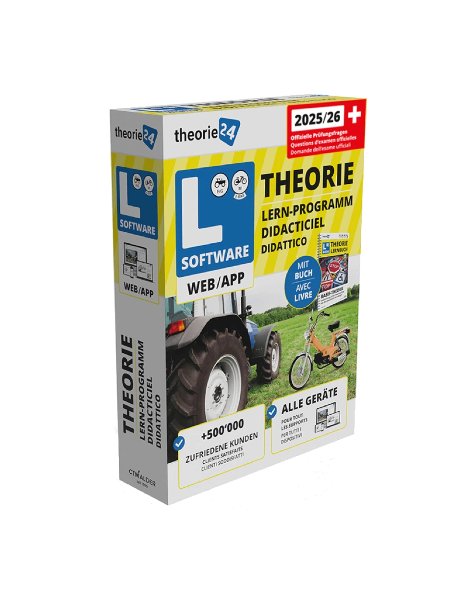 Logiciel d’apprentissage pour vélomoteur + tracteur cat. F/G/M